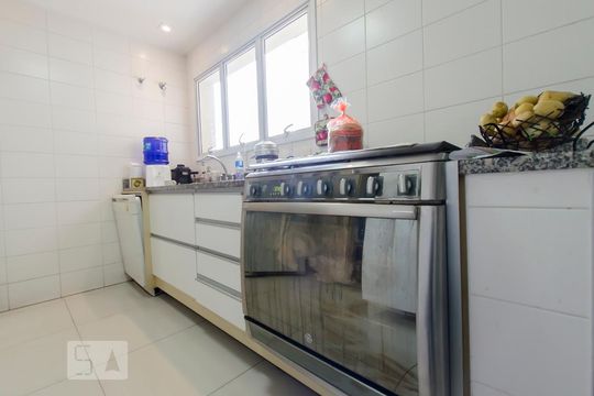 Cozinha de apartamento à venda com 3 quartos, 154m² em Parque Colonial, São Paulo