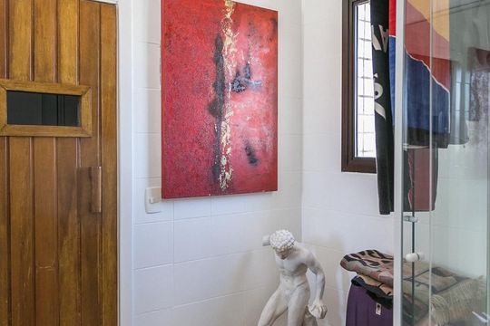 Banheiro com sauna de apartamento para alugar com 2 quartos, 220m² em Pinheiros, São Paulo