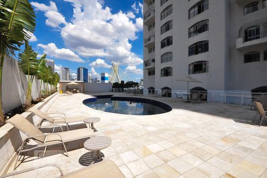 piscina de apartamento à venda com 3 quartos, 211m² em Vila Morumbi, São Paulo