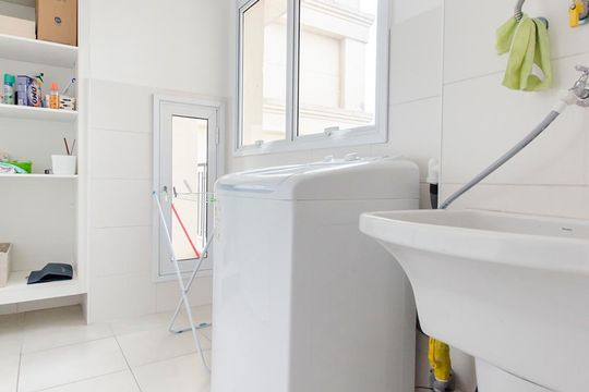Área de serviço de apartamento à venda com 2 quartos, 90m² em Alphaville Conde Ii, Barueri