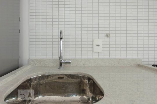 Cozinha de apartamento à venda com 1 quarto, 36m² em Perdizes, São Paulo