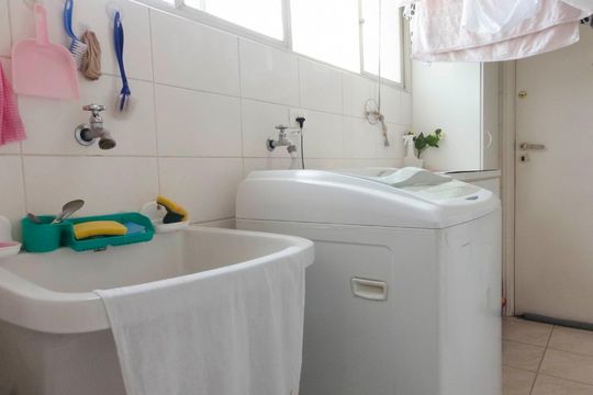 Lavanderia de apartamento à venda com 3 quartos, 115m² em Pacaembu, São Paulo