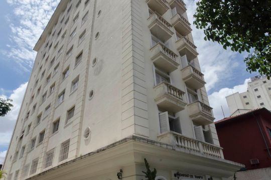 Fachada de apartamento à venda com 3 quartos, 115m² em Pacaembu, São Paulo