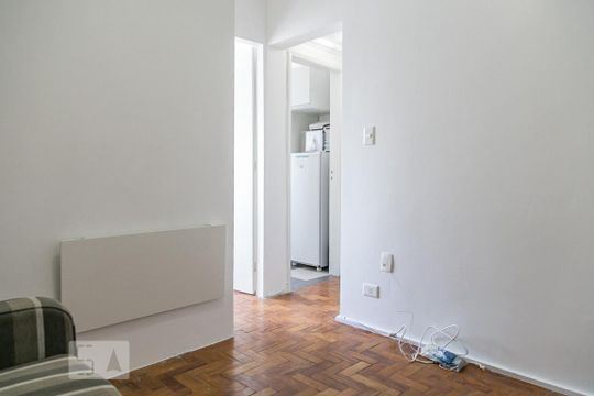 Sala de apartamento à venda com 1 quarto, 28m² em Bela Vista, São Paulo