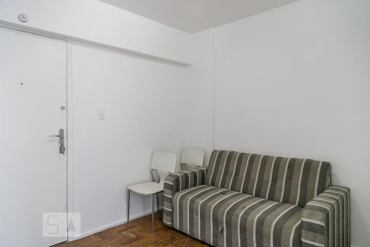 Sala de apartamento à venda com 1 quarto, 28m² em Bela Vista, São Paulo