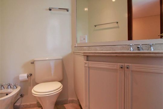 Banheiro da suíte 1 de apartamento à venda com 4 quartos, 300m² em Vila Andrade, São Paulo
