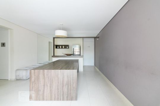 Salão Gourmet de apartamento à venda com 1 quarto, 73m² em Jardim, Santo André