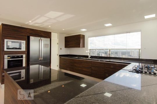 Cozinha (Cobertura) de apartamento à venda com 3 quartos, 240m² em Jardim das Acácias, São Paulo