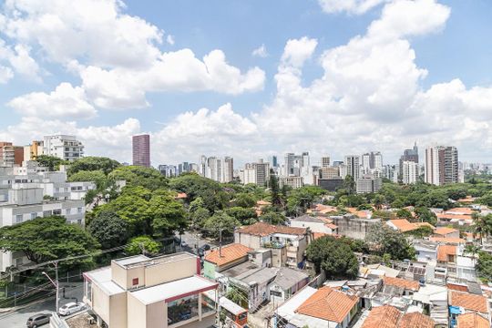 Vista de kitnet/studio à venda com 1 quarto, 32m² em Vila Madalena, São Paulo
