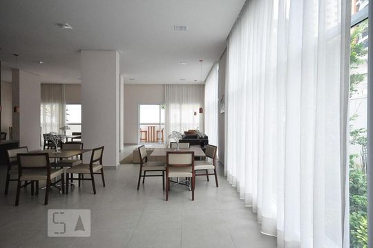 salão de festa de kitnet/studio para alugar com 1 quarto, 47m² em Vila Andrade, São Paulo
