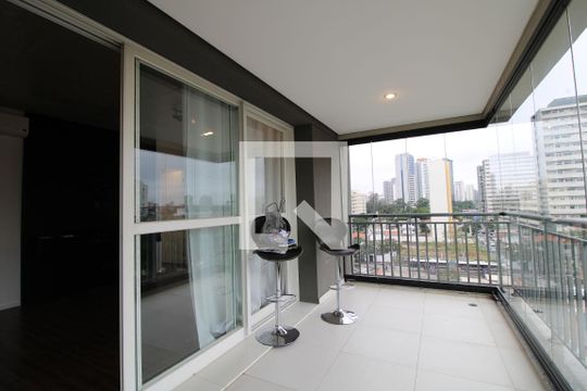 varanda de apartamento para alugar com 1 quarto, 62m² em Cidade Monções, São Paulo