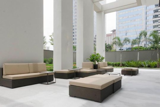 Área comum de apartamento para alugar com 1 quarto, 62m² em Cidade Monções, São Paulo