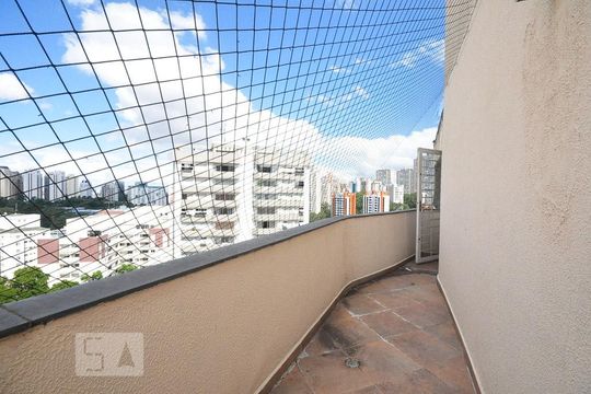 varanda da cobertura de apartamento à venda com 3 quartos, 200m² em Jardim Ampliação, São Paulo