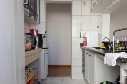Cozinha de apartamento à venda com 2 quartos, 72m² em Perdizes, São Paulo