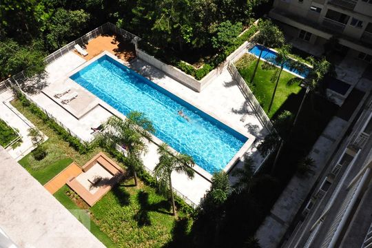 vista para o lazer de apartamento para alugar com 1 quarto, 60m² em Jardim Ampliação, São Paulo
