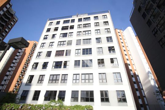 Fachada do Prédio de kitnet/studio para alugar com 1 quarto, 70m² em Vila Suzana, São Paulo