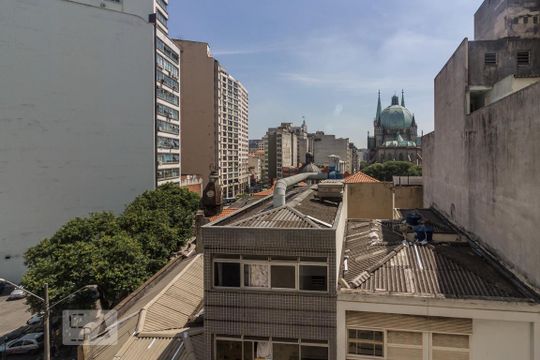 Vista de kitnet/studio à venda com 1 quarto, 32m² em Centro, São Paulo