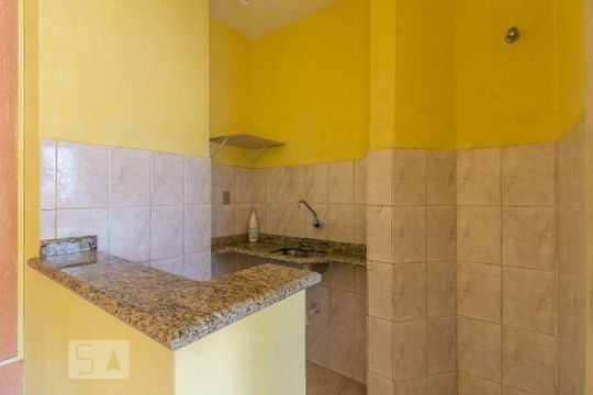 Cozinha de kitnet/studio à venda com 1 quarto, 32m² em Centro, São Paulo