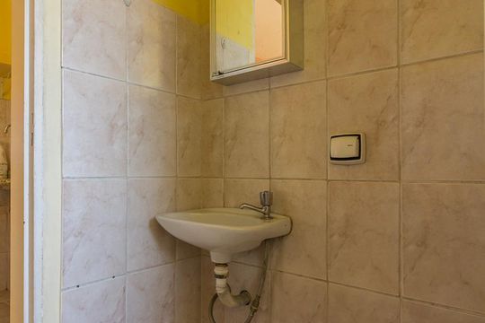 Banheiro de kitnet/studio à venda com 1 quarto, 32m² em Centro, São Paulo