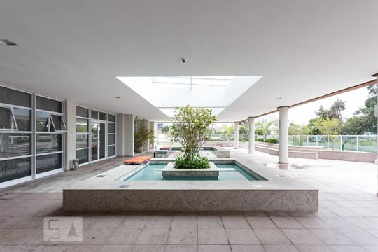 Área comum de kitnet/studio para alugar com 1 quarto, 50m² em Vila Gertrudes, São Paulo