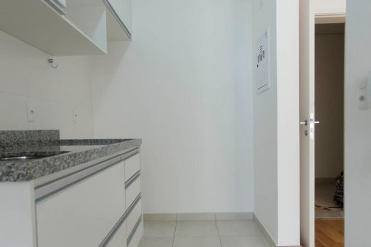 Cozinha de apartamento à venda com 2 quartos, 59m² em Barra Funda, São Paulo