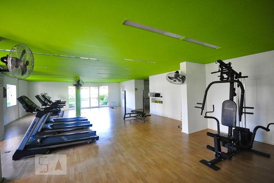 academia de apartamento para alugar com 1 quarto, 50m² em Vila Andrade, São Paulo