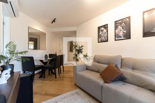 Sala de apartamento à venda com 1 quarto, 45m² em Aclimação, São Paulo