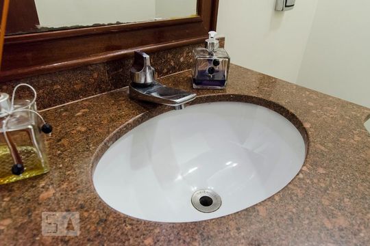 Detalhe do lavabo de apartamento à venda com 4 quartos, 369m² em Vila Suzana, São Paulo