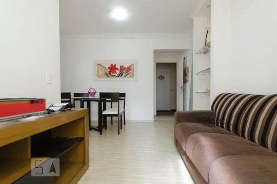 Sala de apartamento à venda com 2 quartos, 50m² em Carandiru, São Paulo