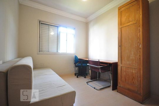 quarto 1 de apartamento para alugar com 3 quartos, 120m² em Jardim Ampliação, São Paulo