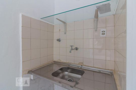 Cozinha de kitnet/studio para alugar com 1 quarto, 54m² em Vila Buarque, São Paulo