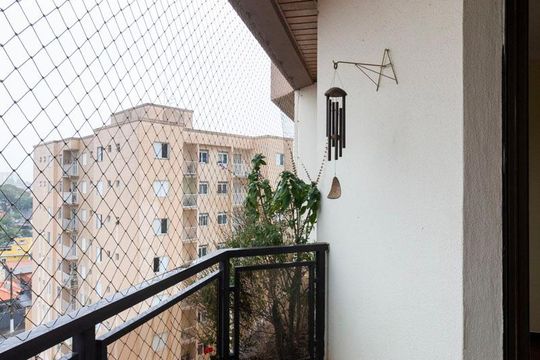 varanda de apartamento à venda com 3 quartos, 72m² em Vila Guarani (z Sul), São Paulo