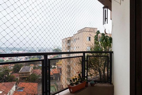 varanda de apartamento à venda com 3 quartos, 72m² em Vila Guarani (z Sul), São Paulo