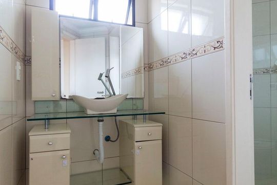 Banheiro Social de apartamento à venda com 3 quartos, 72m² em Vila Guarani (z Sul), São Paulo