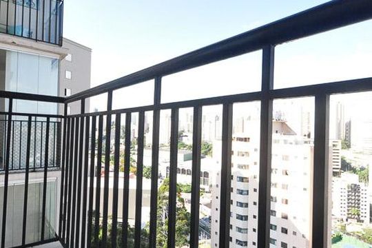 varanda de apartamento para alugar com 2 quartos, 48m² em Vila Andrade, São Paulo