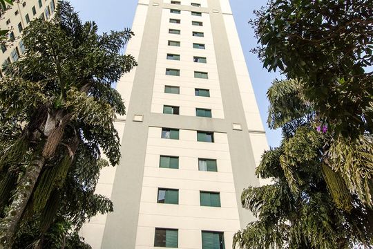 Fachada de apartamento à venda com 3 quartos, 86m² em Alphaville Industrial, Barueri