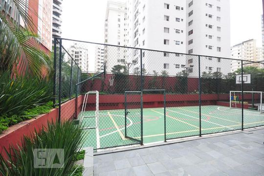 quadra de apartamento para alugar com 2 quartos, 60m² em Brooklin Paulista, São Paulo