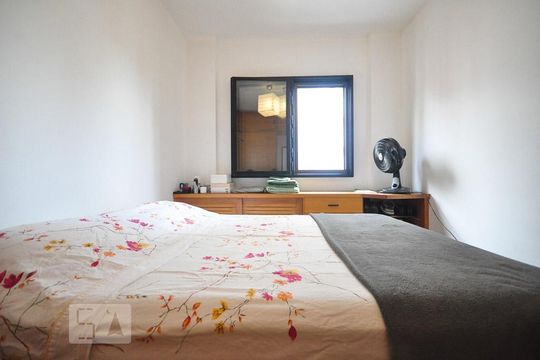 quarto 2 de apartamento para alugar com 2 quartos, 60m² em Brooklin Paulista, São Paulo
