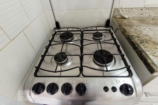 Detalhe da cozinha de apartamento à venda com 2 quartos, 47m² em Vila Andrade, São Paulo
