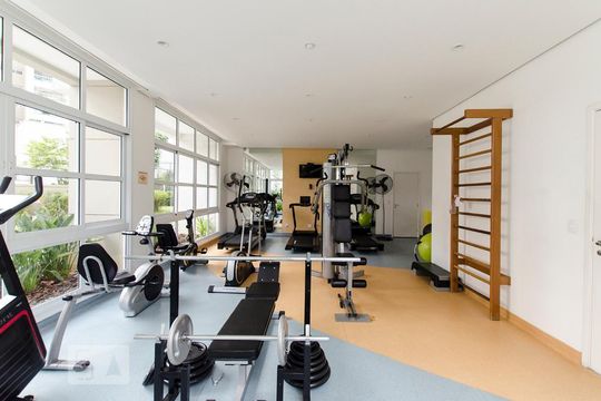 Academia de apartamento para alugar com 2 quartos, 51m² em Vila Andrade, São Paulo