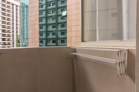 Varanda de apartamento para alugar com 1 quarto, 35m² em Jardim Paulista, São Paulo