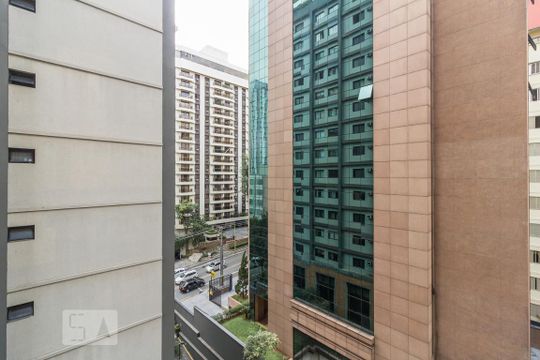 Vista de apartamento para alugar com 1 quarto, 35m² em Jardim Paulista, São Paulo