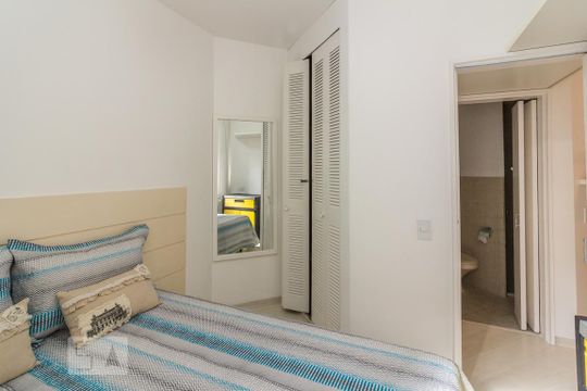Quarto de apartamento para alugar com 1 quarto, 35m² em Jardim Paulista, São Paulo