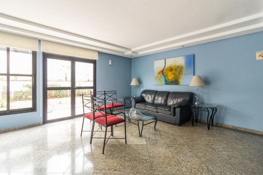 Hall de entrada de apartamento para alugar com 1 quarto, 36m² em Bela Vista, São Paulo