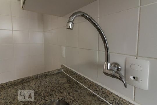 Cozinha de apartamento para alugar com 1 quarto, 36m² em Bela Vista, São Paulo