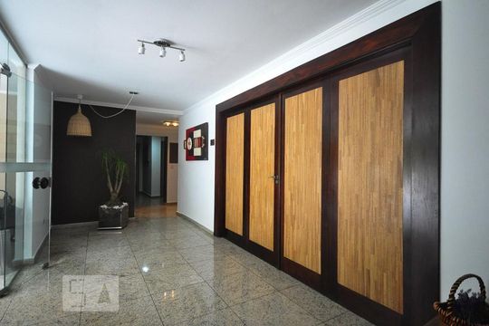 hall social de apartamento para alugar com 1 quarto, 49m² em Vila Suzana, São Paulo