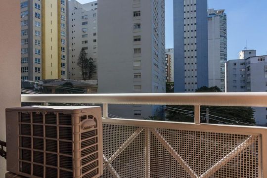 Varanda Sala de apartamento para alugar com 1 quarto, 65m² em Paraíso, São Paulo