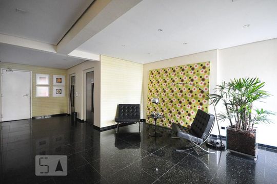 hall social de apartamento à venda com 1 quarto, 37m² em Vila Suzana, São Paulo