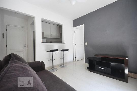 sala de apartamento à venda com 1 quarto, 37m² em Vila Suzana, São Paulo