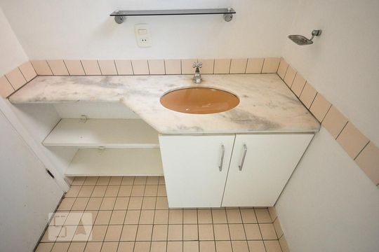 detalhe do banheiro suíte de apartamento à venda com 1 quarto, 37m² em Vila Suzana, São Paulo
